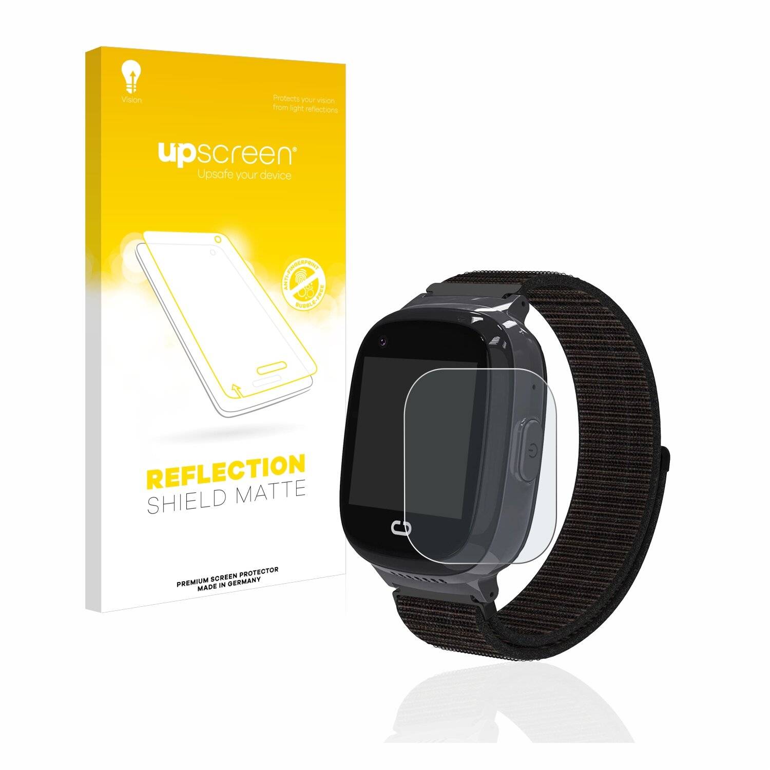upscreen Reflection Shield Matte Premium Displayschutzfolie für Pthtechus 4G GPS