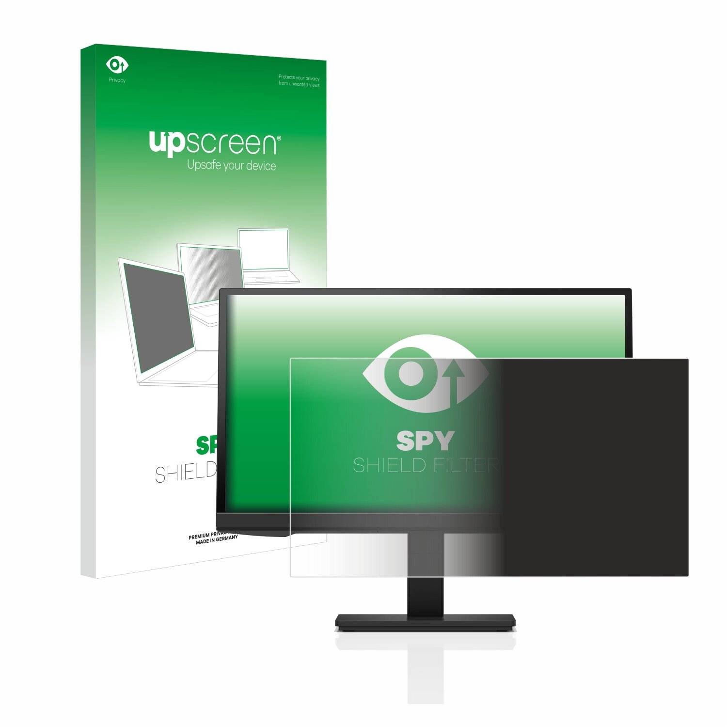 upscreen Spy Shield Filter Premium Blickschutzfilter für HP P22h