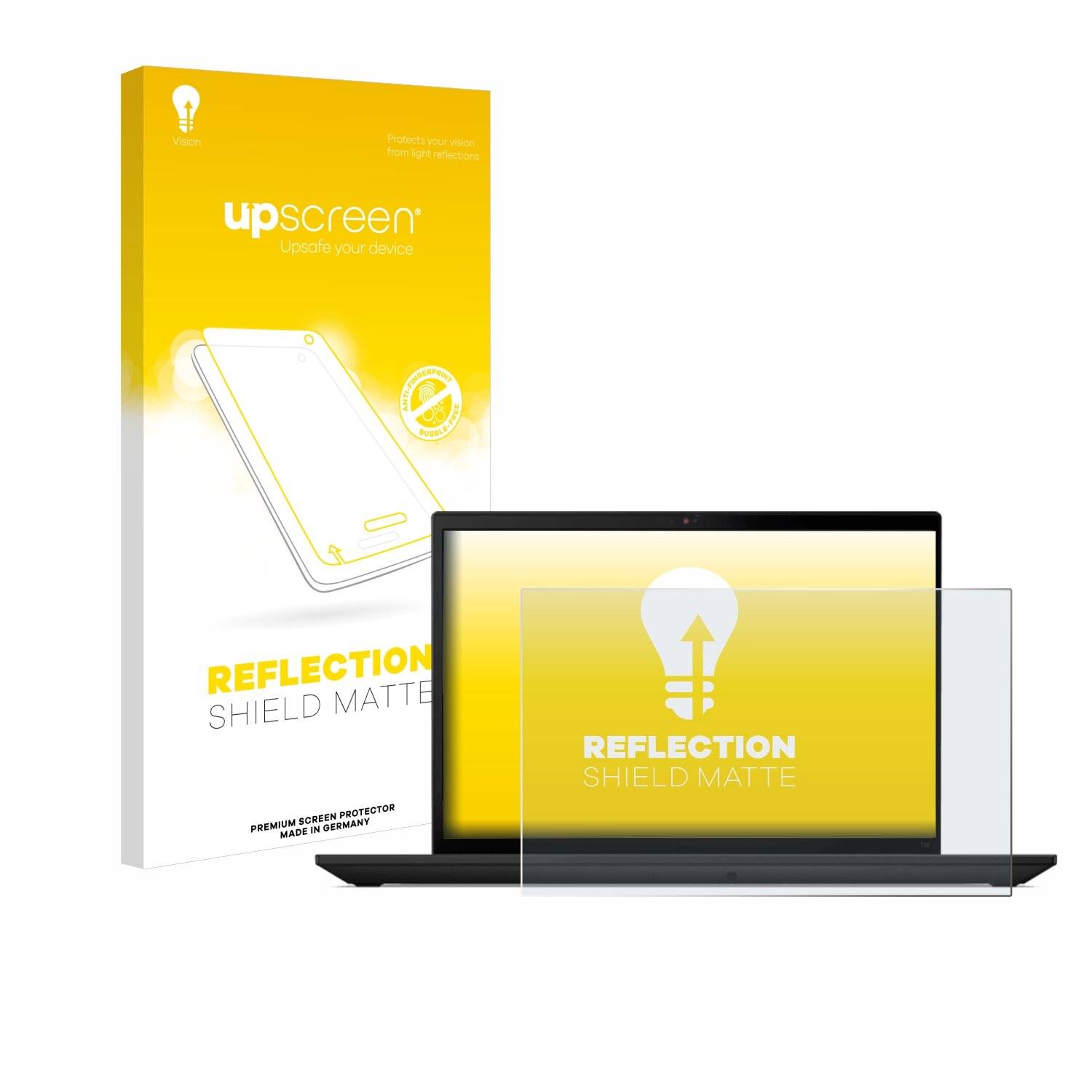 upscreen Reflection Shield Matte Premium Displayschutzfolie für Lenovo ThinkPad T16 Gen 2