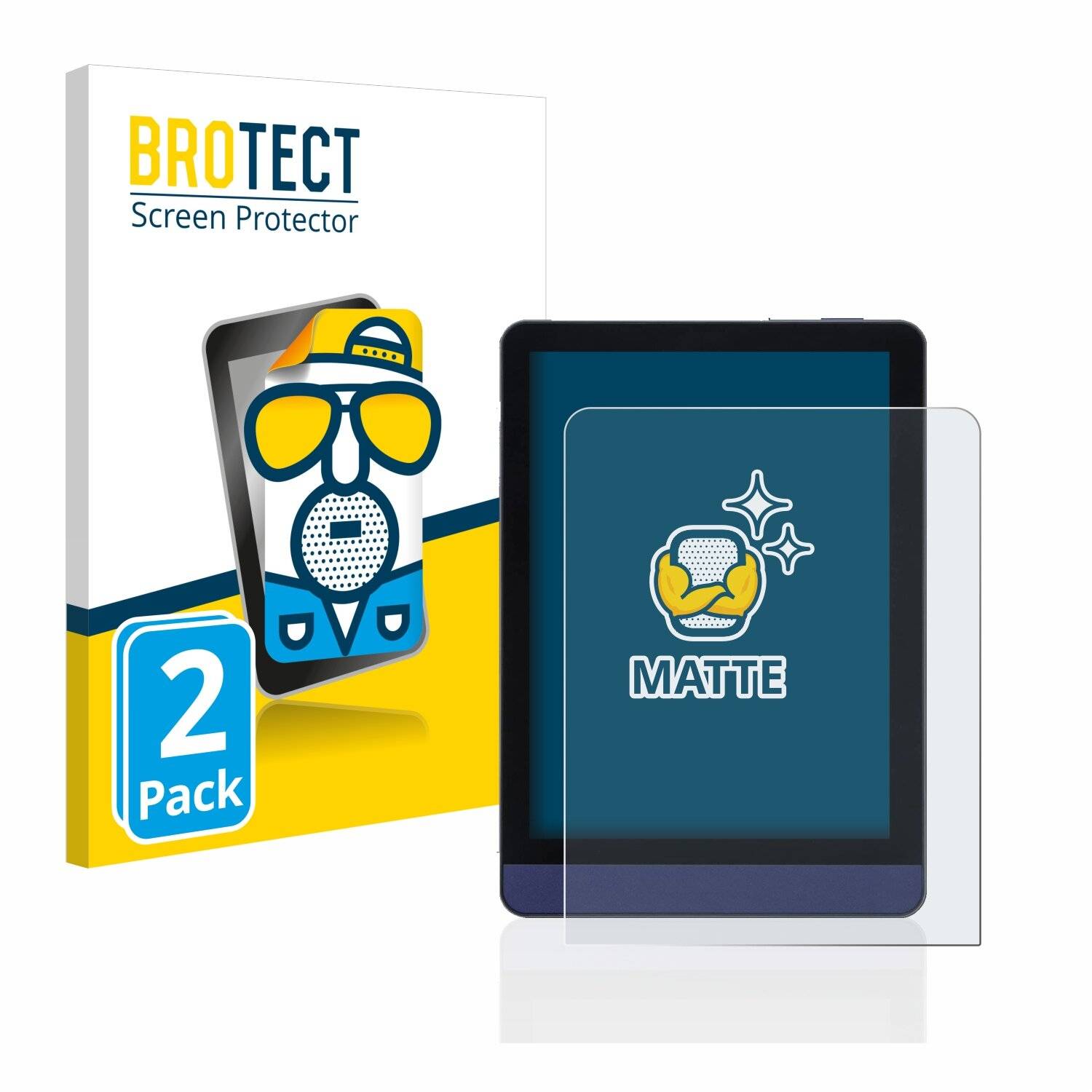 2x BROTECT Matte Displayschutzfolie für Meebook M6 - Entspiegelt,
