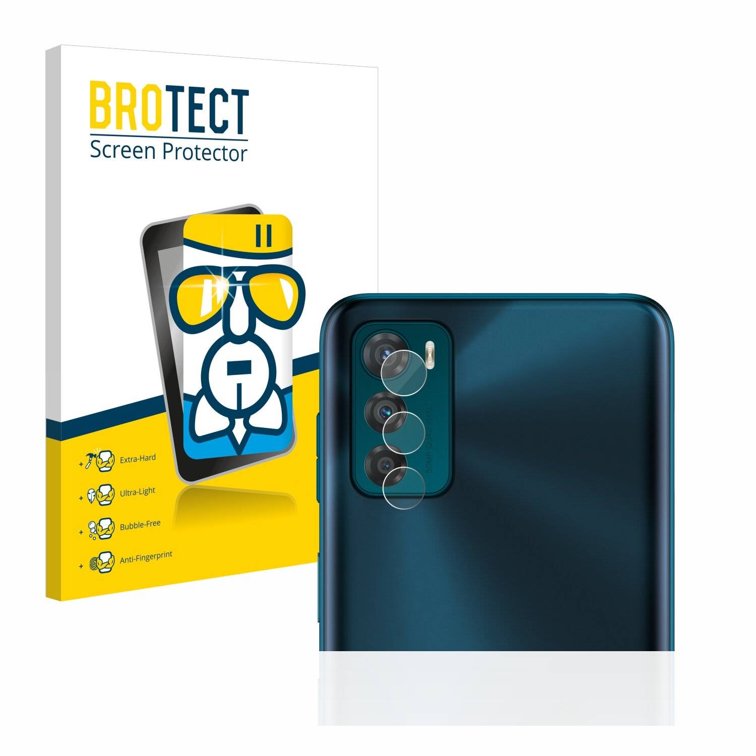 BROTECT AirGlass Schutzglas Folie für Motorola Moto G42 (NUR