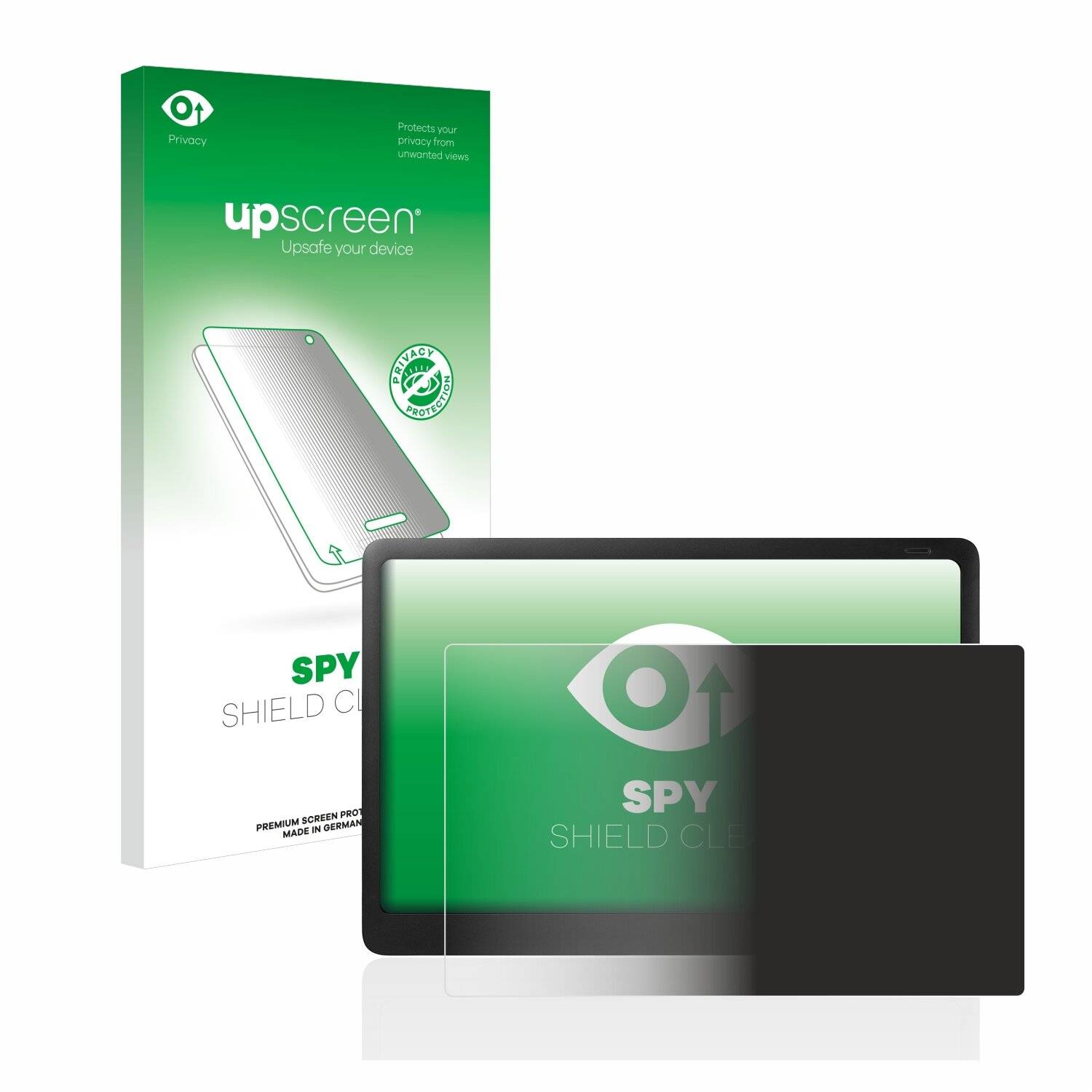 upscreen Spy Shield Clear Premium Blickschutzfolie für Wacom