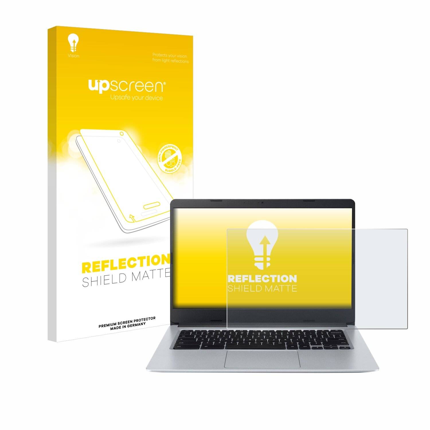 upscreen Reflection Shield Matte Premium Displayschutzfolie für Acer Chromebook Spin 314