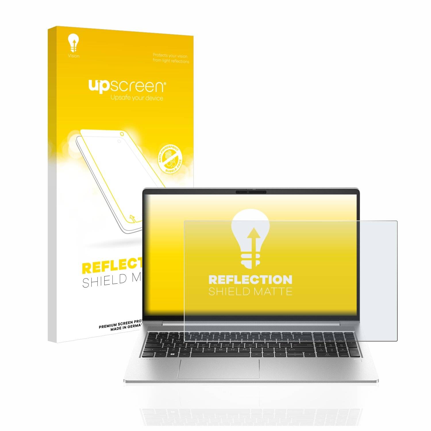 upscreen Reflection Shield Matte Premium Displayschutzfolie für HP ProBook 450
