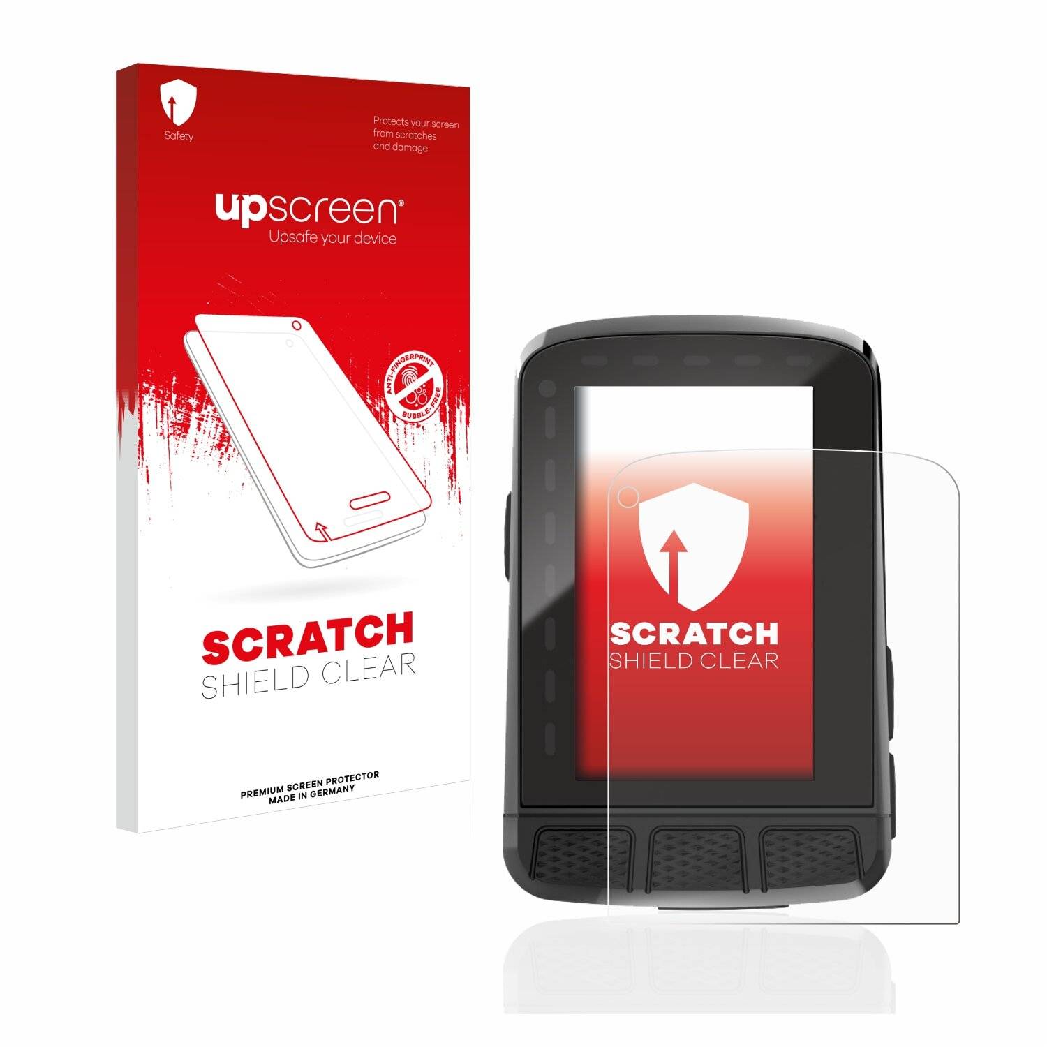 upscreen Scratch Shield Clear Premium Displayschutzfolie für Wahoo Elemnt Roam