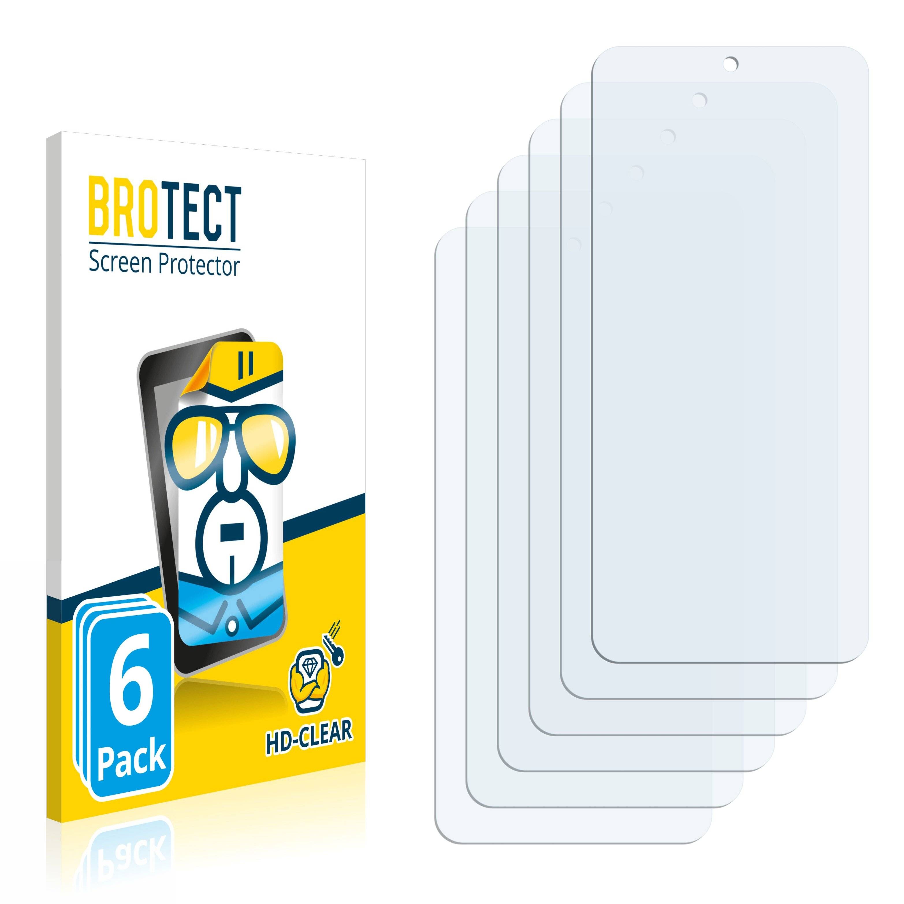 6x BROTECT HD-Clear Displayschutzfolie für Xiaomi Redmi Note 12
