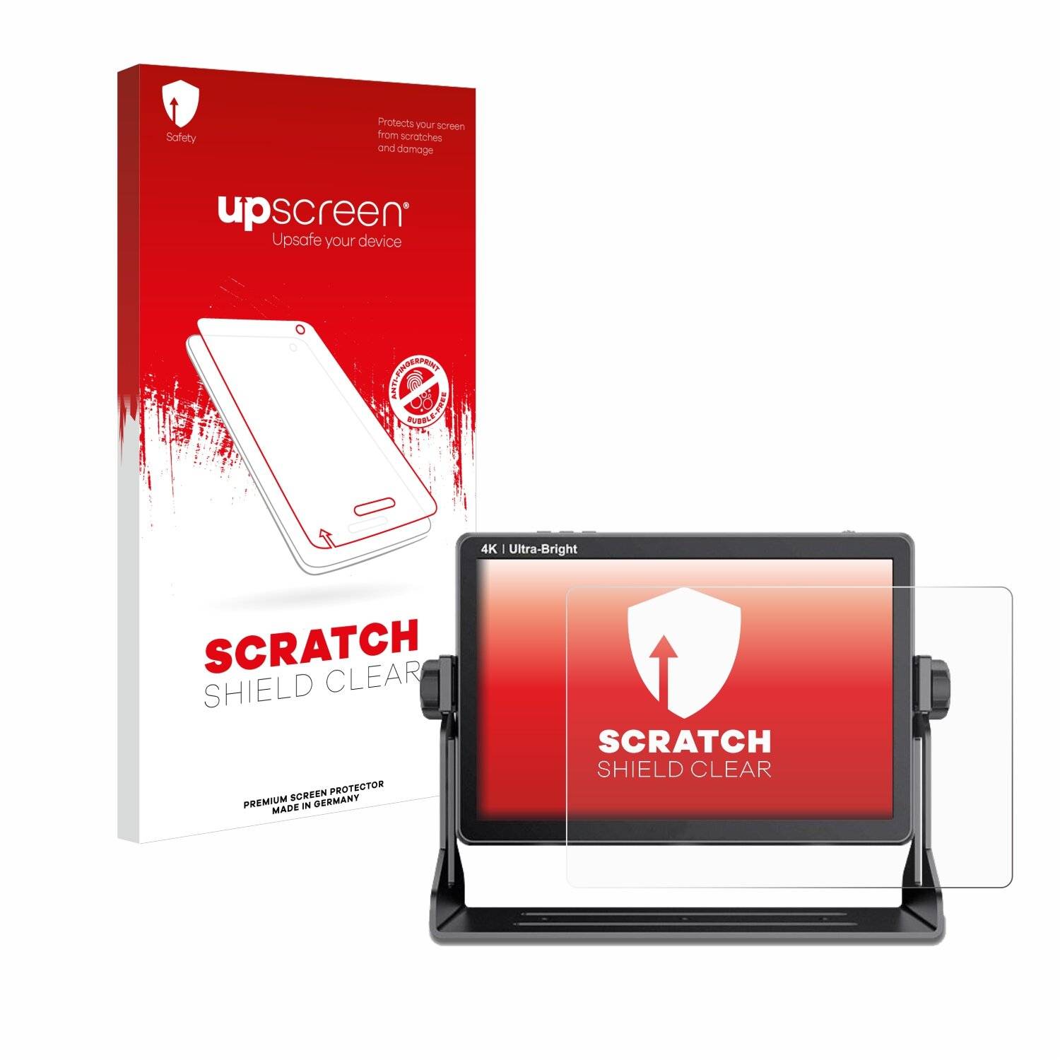 upscreen Scratch Shield Clear Premium Displayschutzfolie für Feelworld LUT 11s