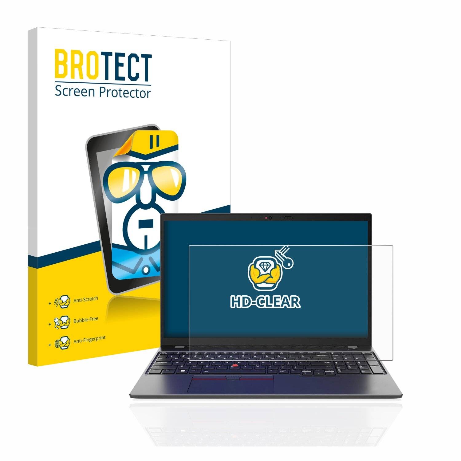BROTECT HD-Clear Displayschutzfolie für Lenovo ThinkPad L15 Gen