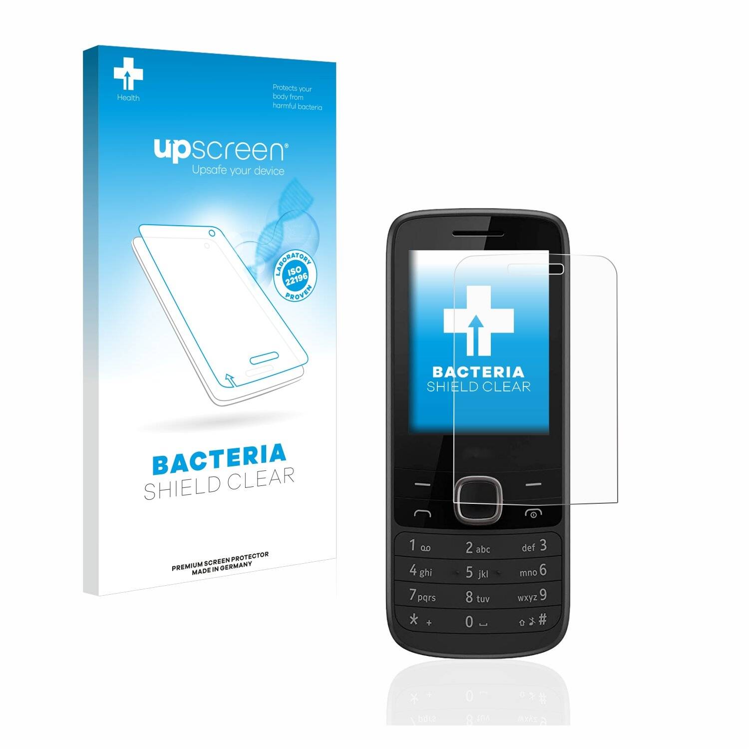 upscreen Bacteria Shield Clear Premium Antibakterielle Displayschutzfolie für Nokia
