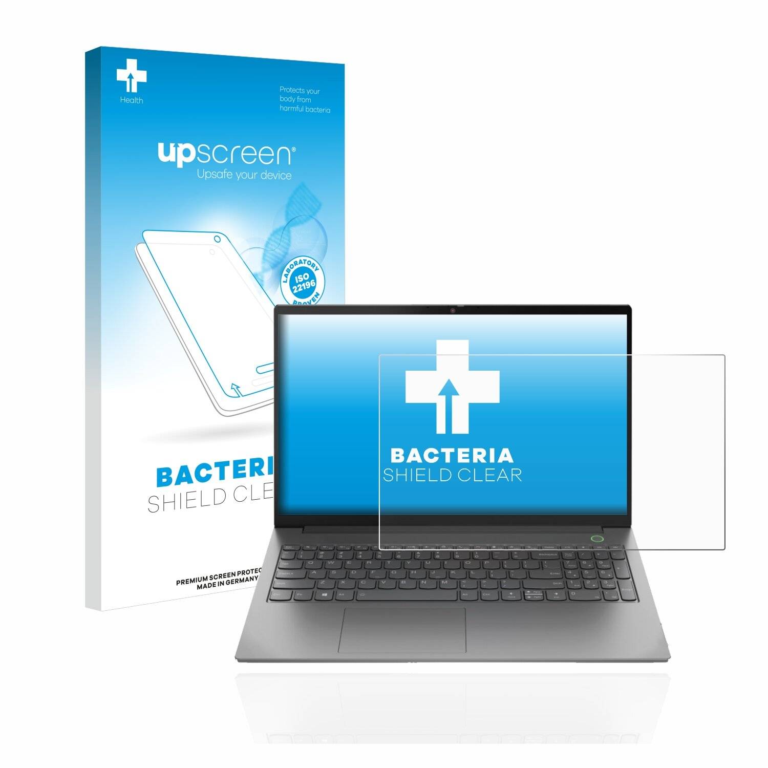upscreen Bacteria Shield Clear Premium Antibakterielle Displayschutzfolie für Lenovo