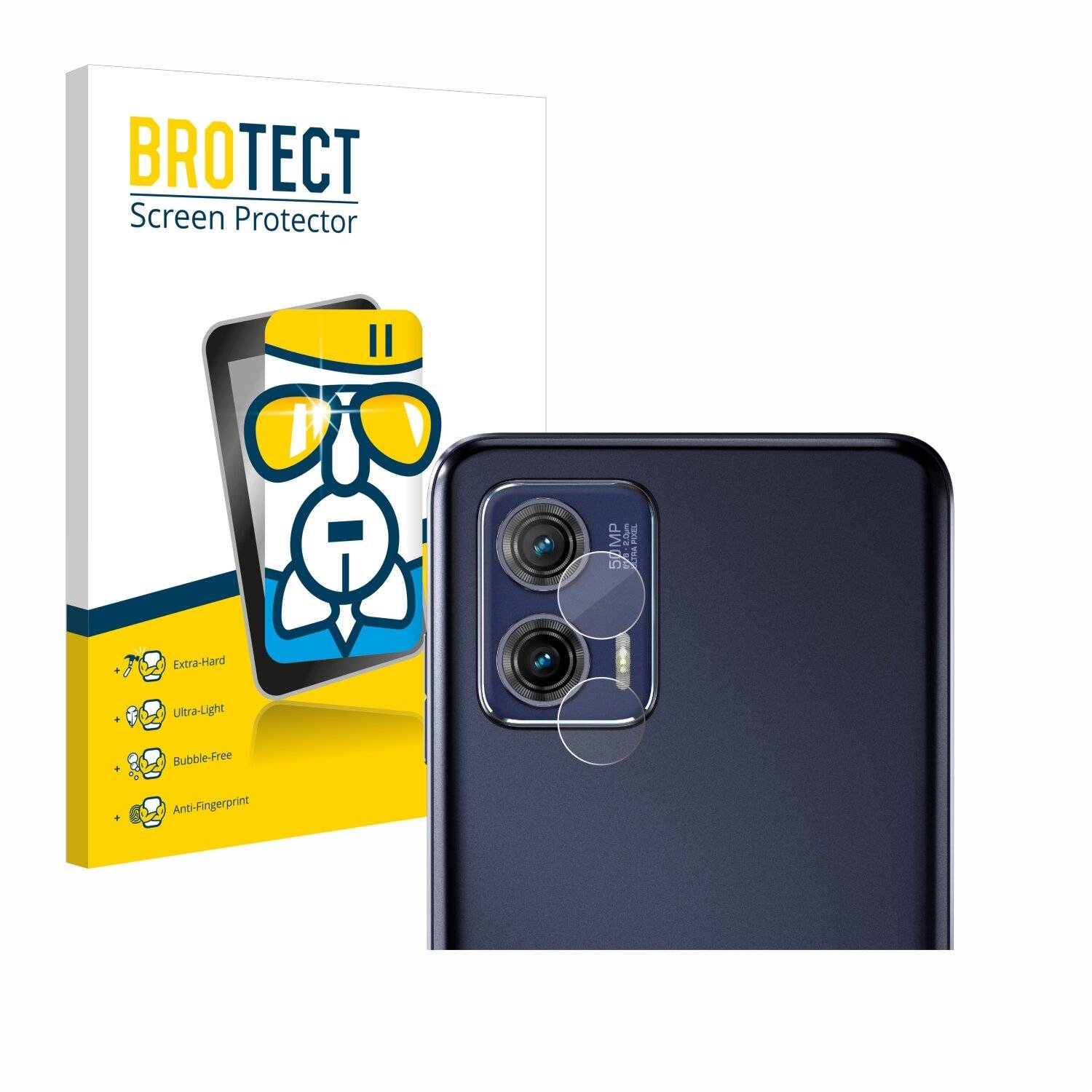 BROTECT AirGlass Schutzglas Folie für Motorola Moto G73 5G (NUR