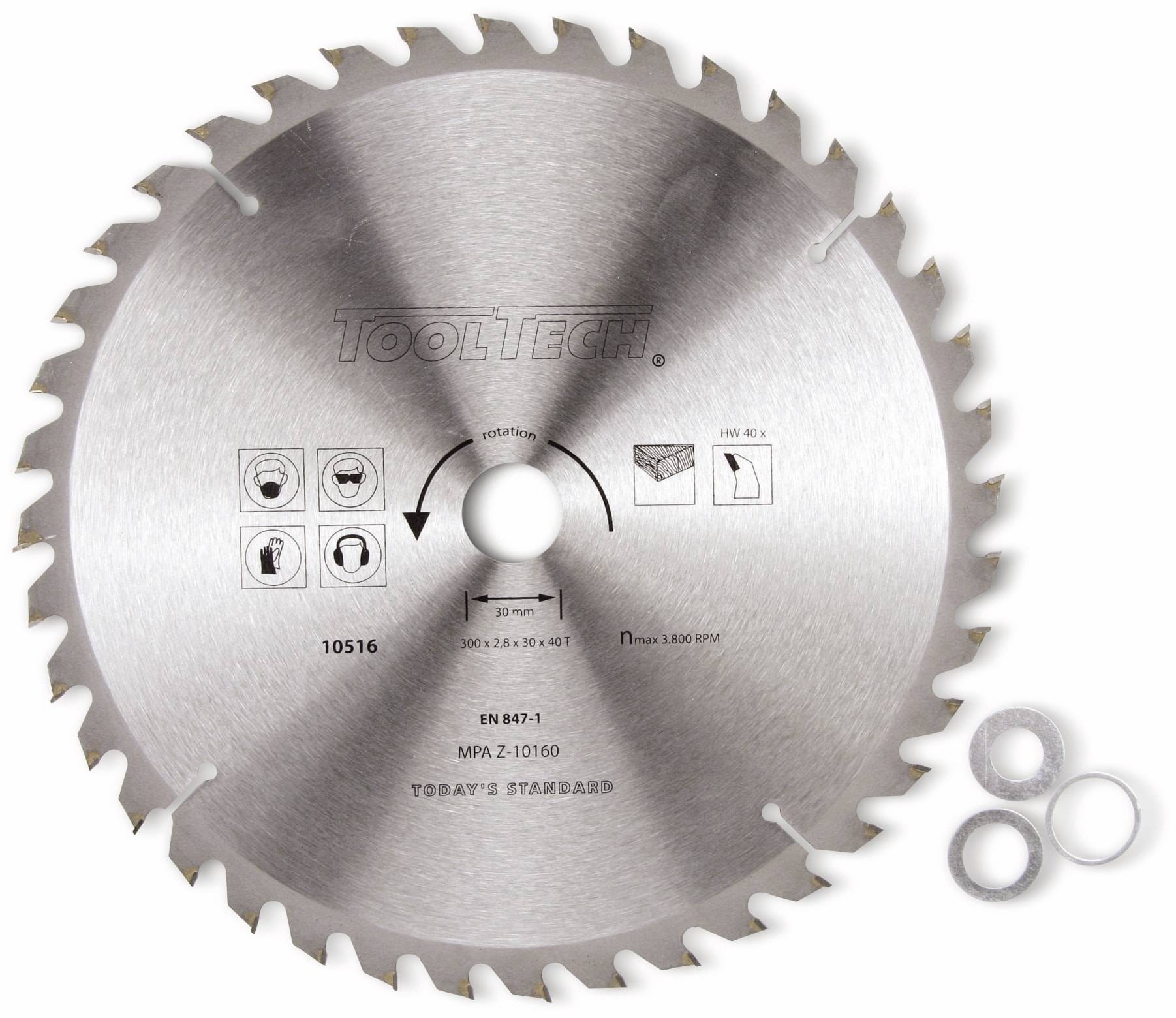 MASTERPROOF Hartmetall-Kreissägeblatt, 350 mm, 36 Zähne