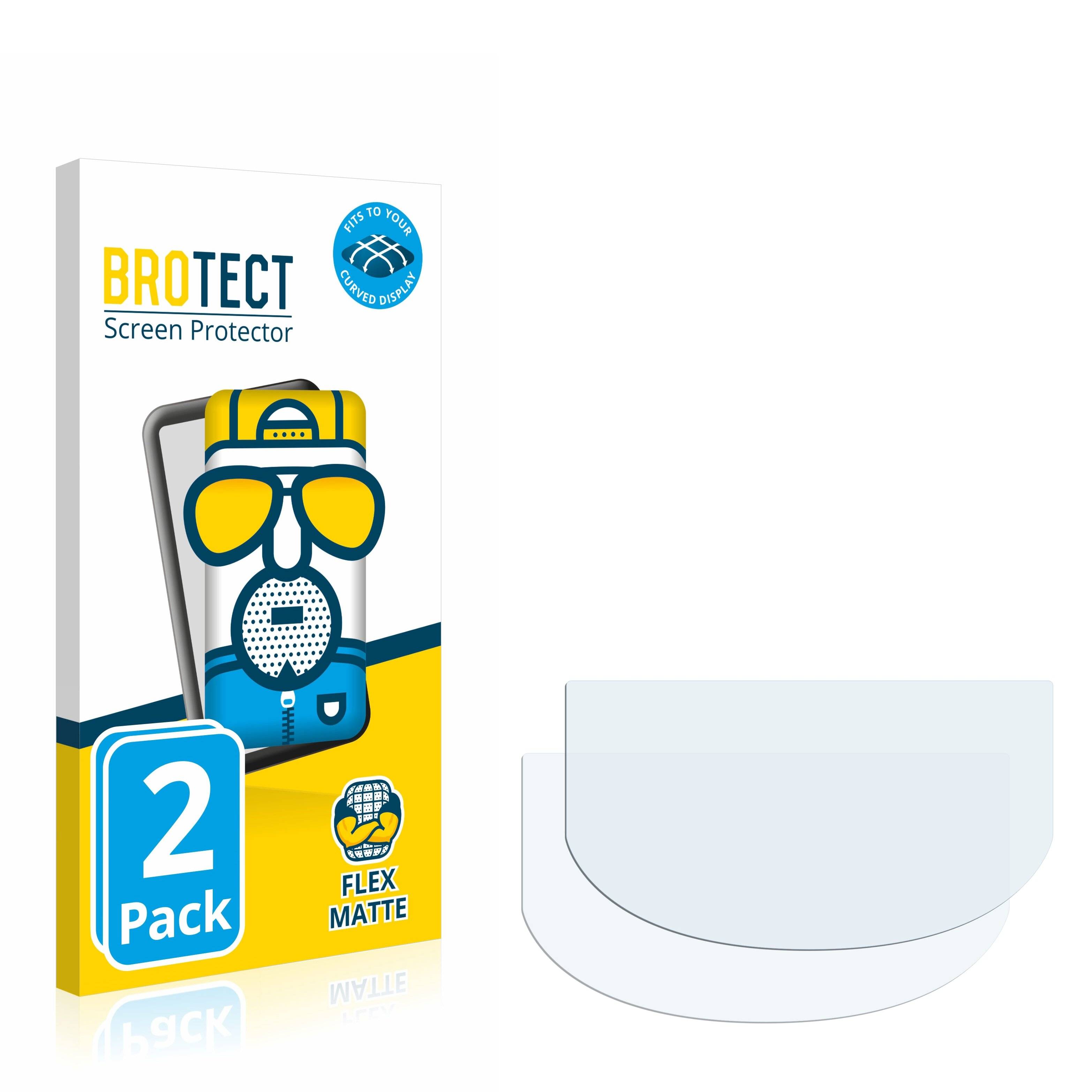 2x BROTECT Flex Matte Full-Cover Displayschutzfolie für Romoke