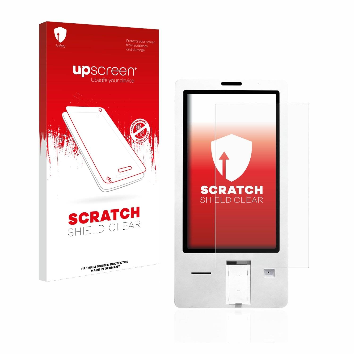 upscreen Scratch Shield Clear Premium Displayschutzfolie für Jassway