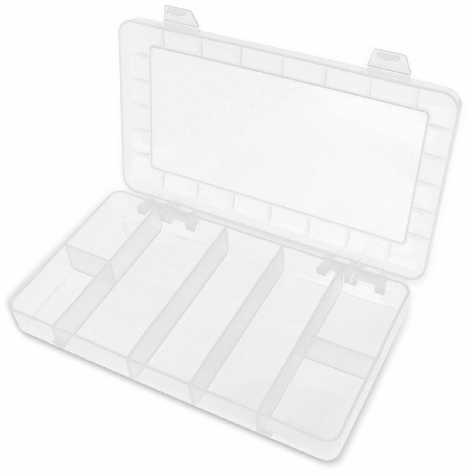 Sortimentsbox, 190x110x25, 7 Fächer, PP, transparent