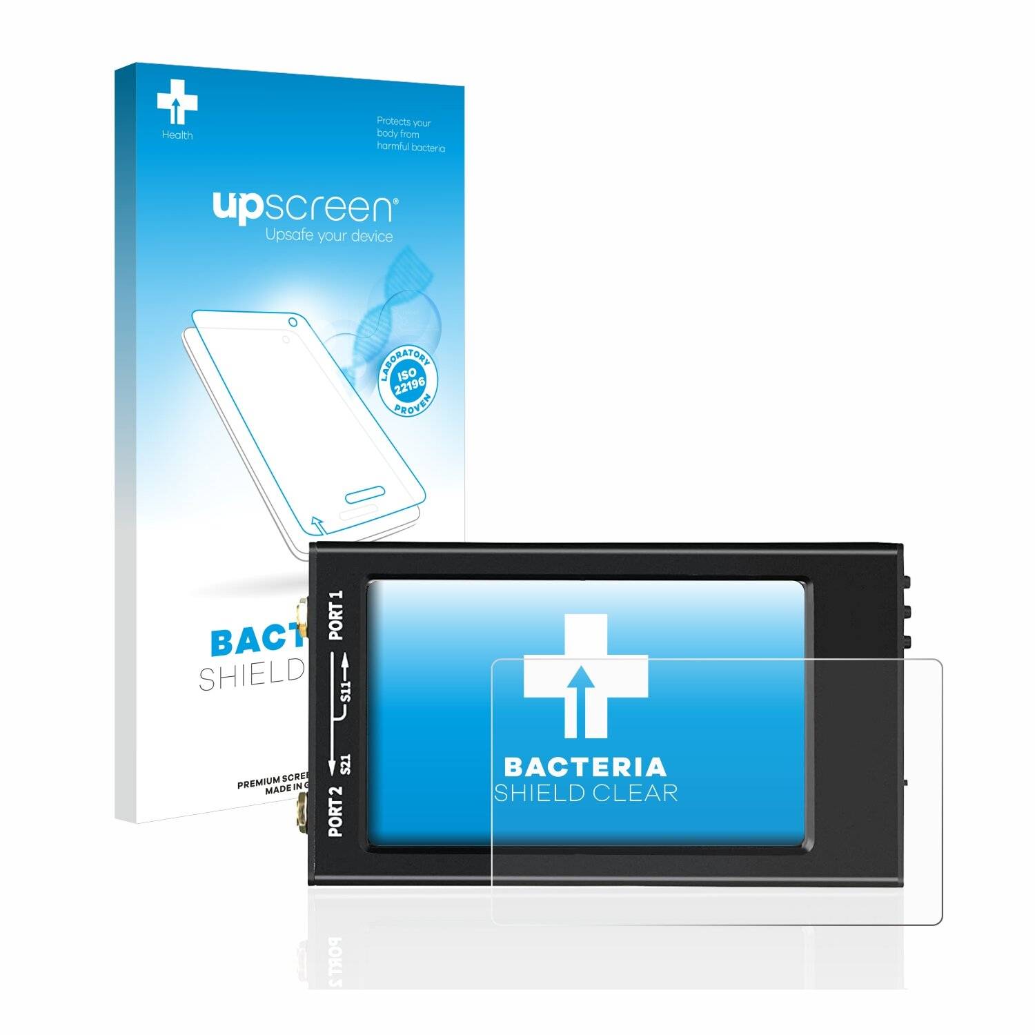 upscreen Bacteria Shield Clear Premium Antibakterielle Displayschutzfolie für SDRGEEK