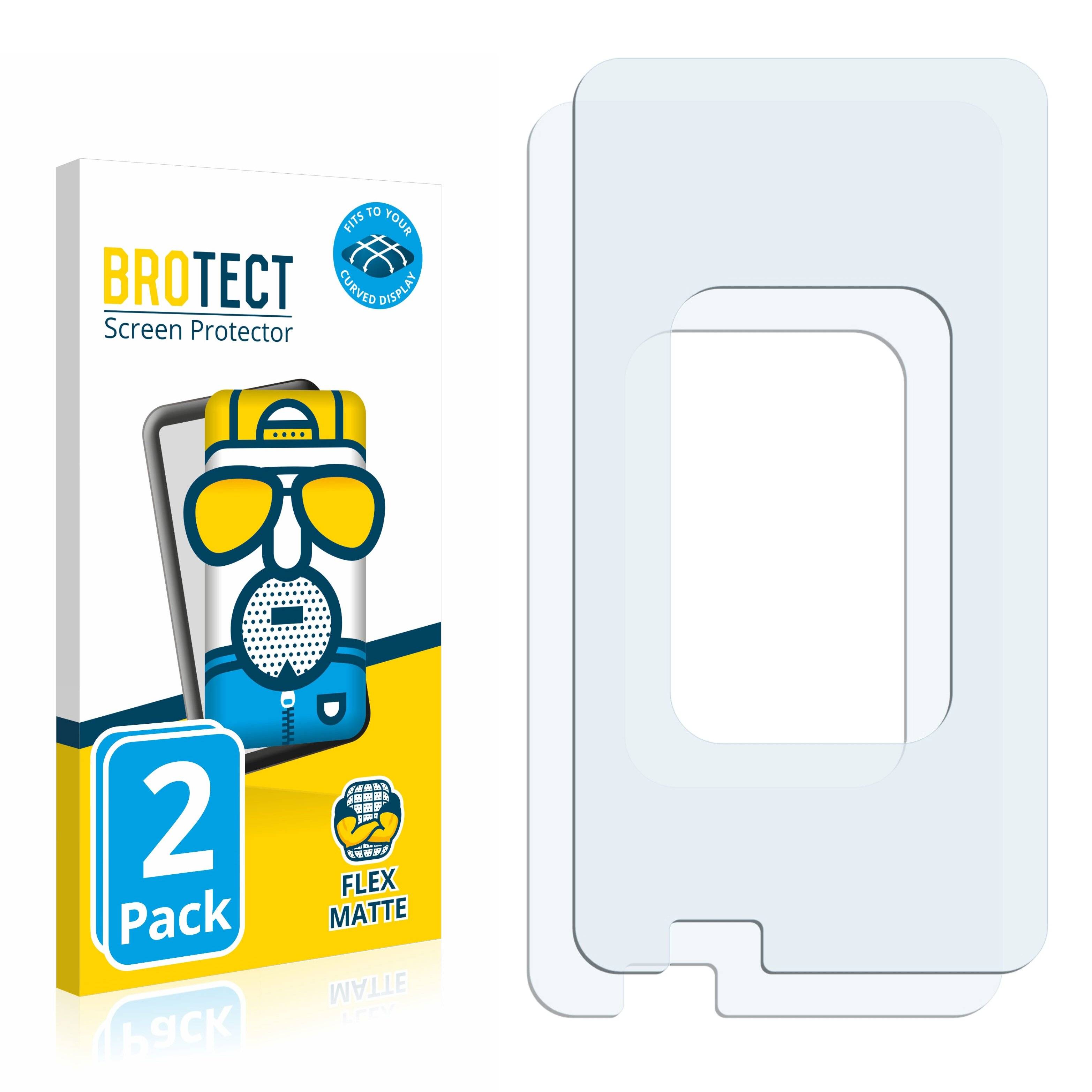 2x BROTECT Flex Matte Full-Cover Displayschutzfolie für Dexcom G7 CGM