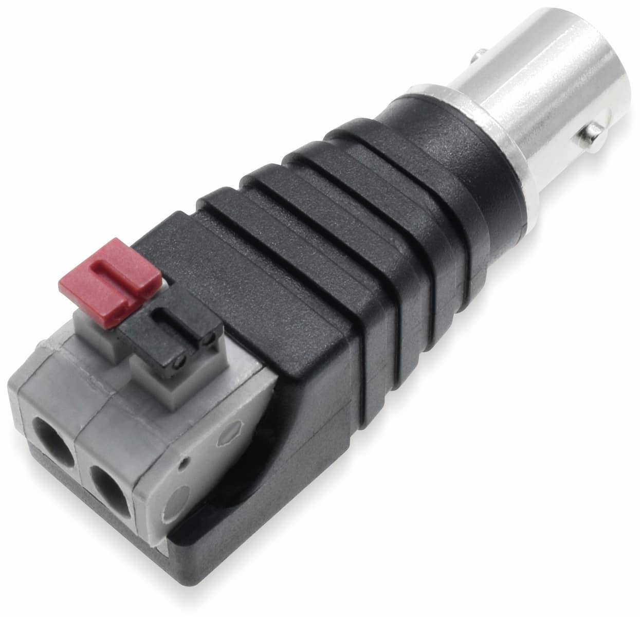 Steckverbinder, BNC, Zugfeder, Buchse