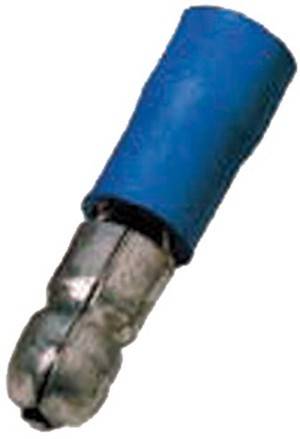 Eine Nahaufnahme eines gewickelten Metallschlauchs, der teilweise von einer blauen Gummiummantelung bedeckt ist und sein robustes und flexibles Design für industrielle Anwendungen zur Schau stellt.