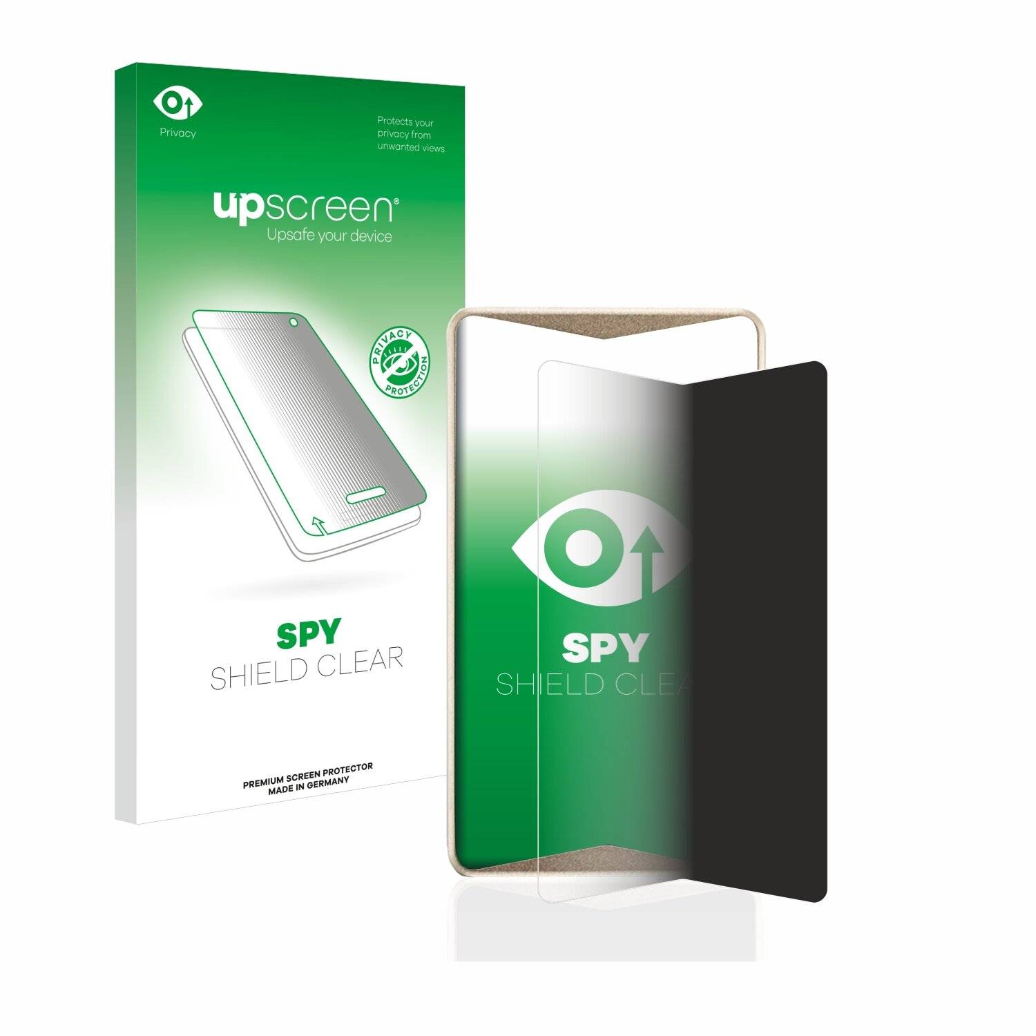 upscreen Spy Shield Clear Premium Blickschutzfolie für ELLIPAL Titan Cold