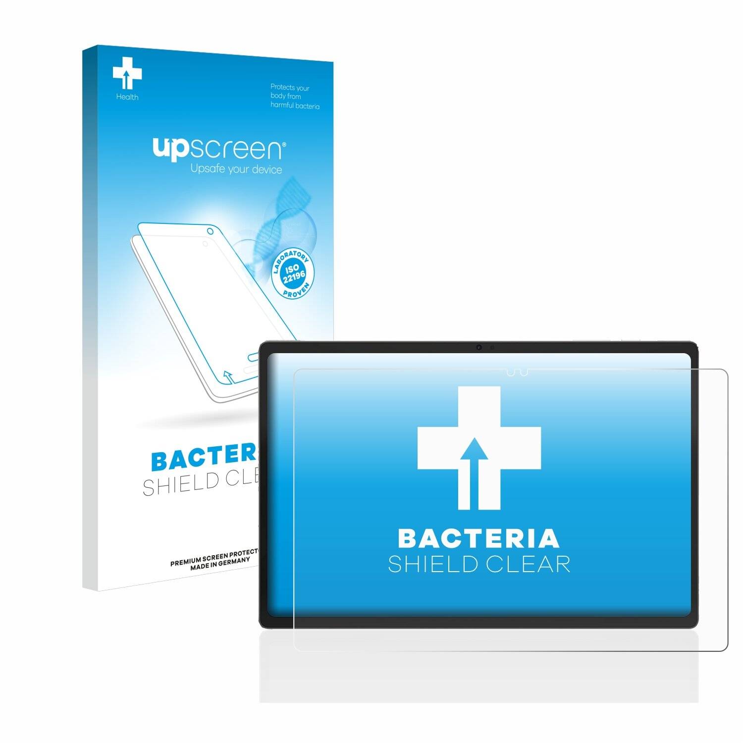 upscreen Bacteria Shield Clear Premium Antibakterielle Displayschutzfolie für Jumper EZpad