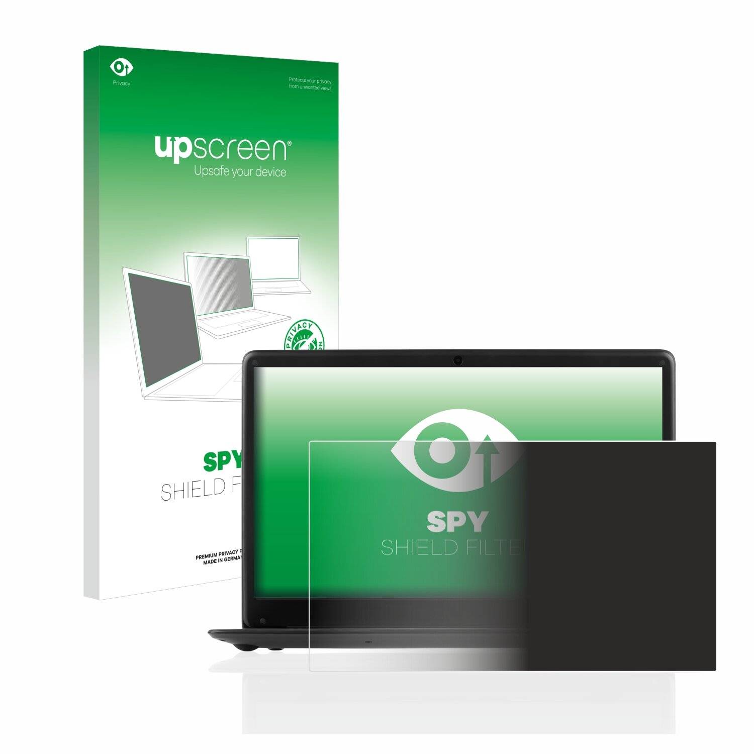 upscreen Spy Shield Filter Premium Blickschutzfilter für Krüger&Matz Ultrabook