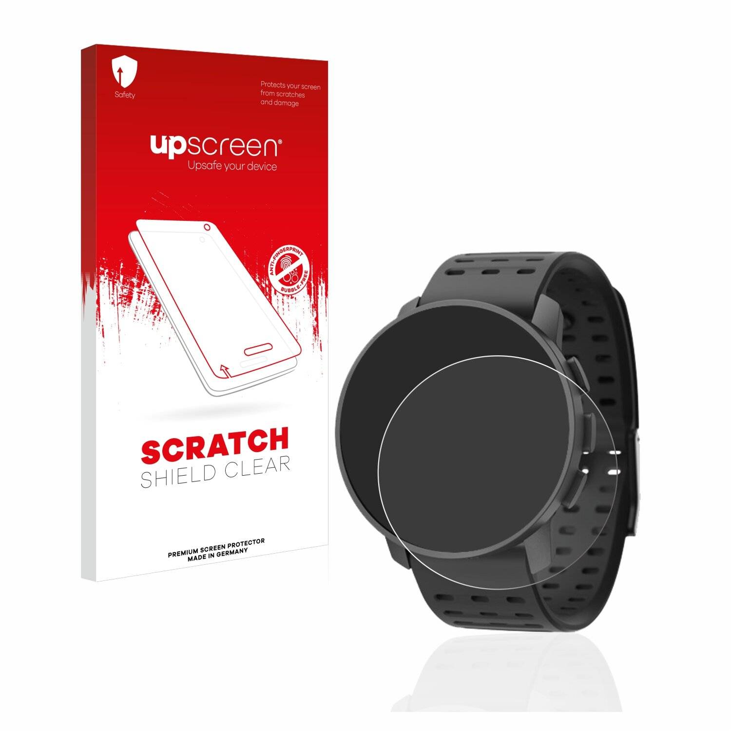 upscreen Scratch Shield Clear Premium Displayschutzfolie für Suunto 9 Peak
