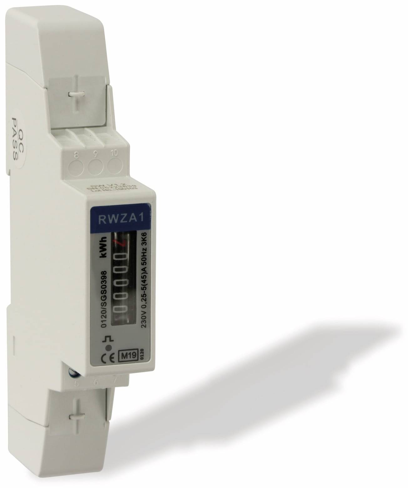 Eine Nahaufnahme eines elektrischen Geräts mit der Bezeichnung „RWZA1