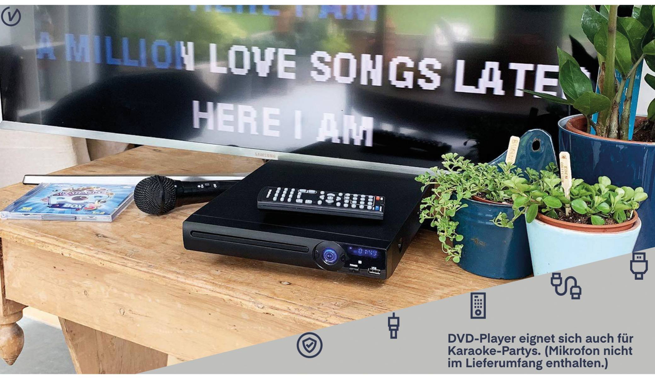 UNIVERSUM DVD-Player DVD 300-20, schwarz