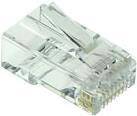 ACT RJ45 (8P/8C) CAT6 easyconnect unshielded modulaire connector for round cable with solid or stranded conductors RJ45