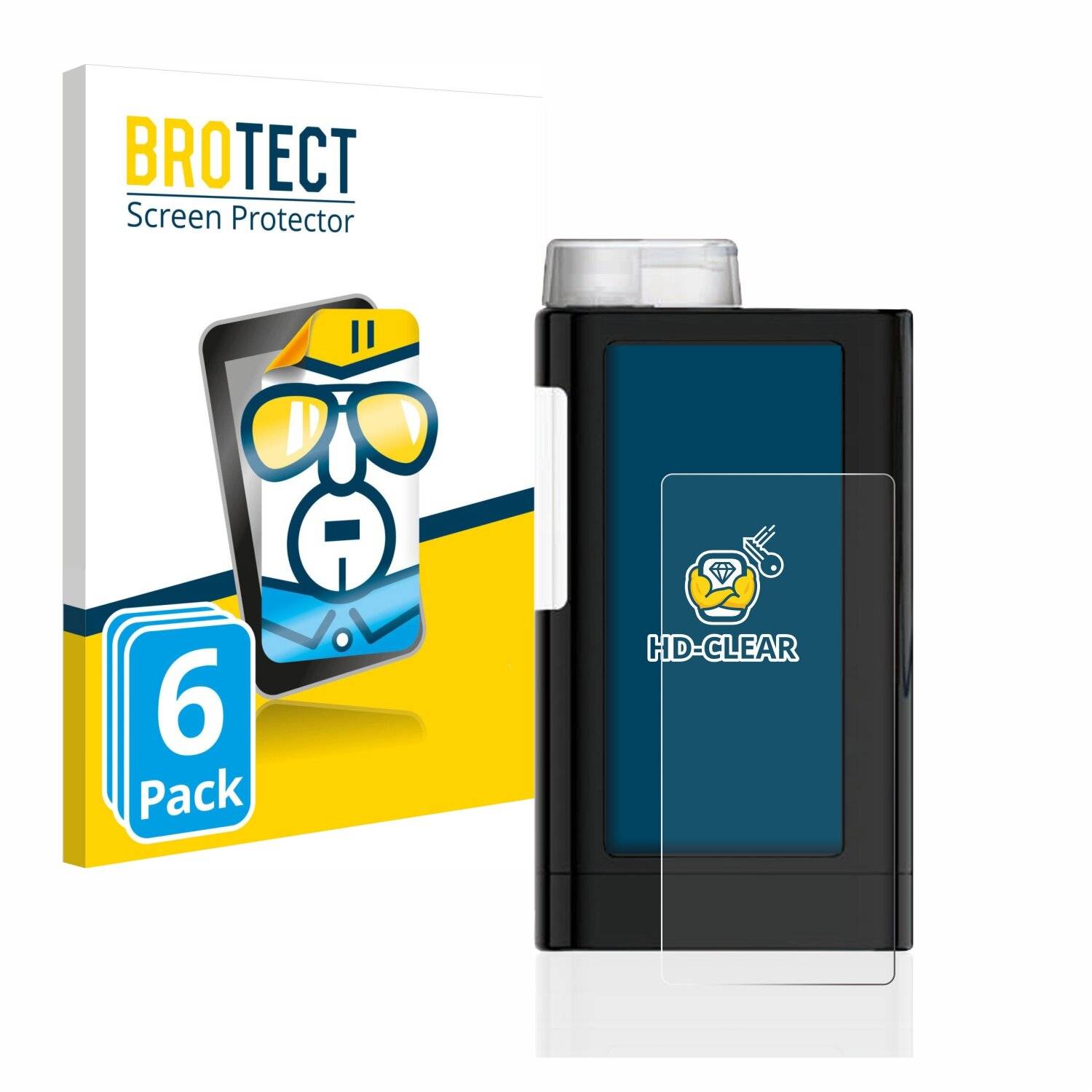 6x BROTECT HD-Clear Displayschutzfolie für Mylife