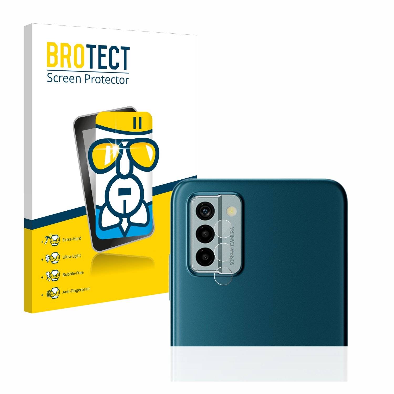 BROTECT AirGlass Schutzglas Folie für Nokia G22 (NUR