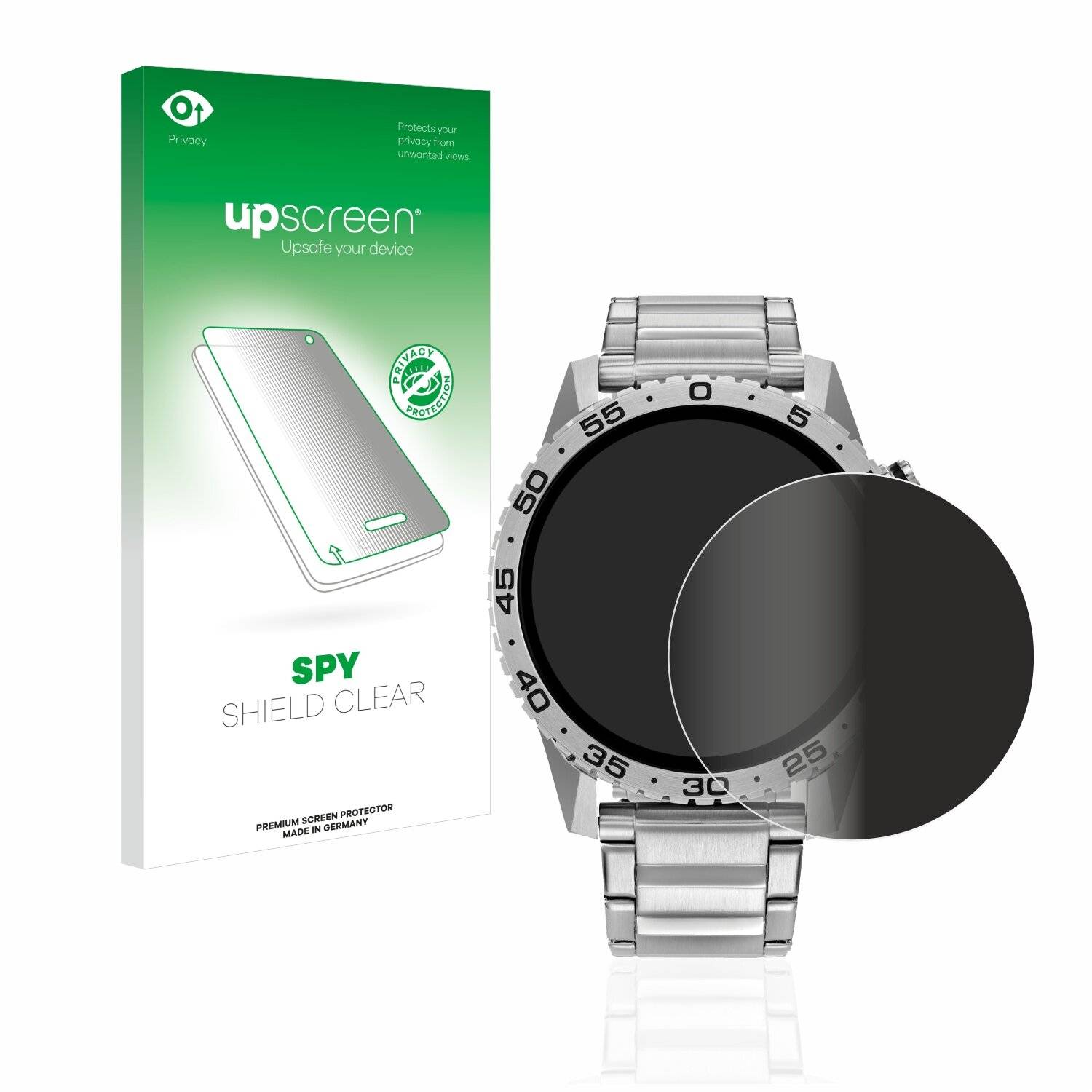 upscreen Spy Shield Clear Premium Blickschutzfolie für Citizen Gen-2 CZ