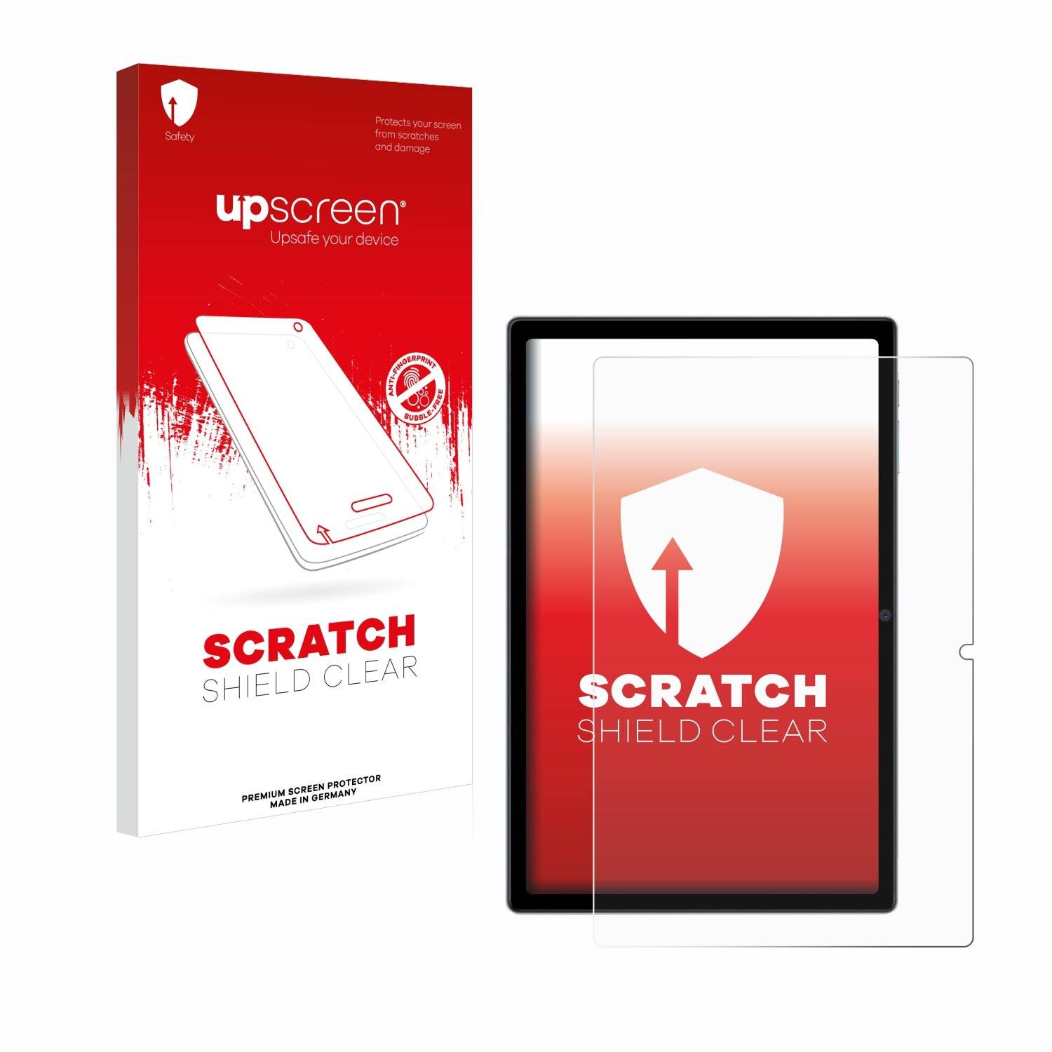 upscreen Scratch Shield Clear Premium Displayschutzfolie für Blackview Tab 15 Pro