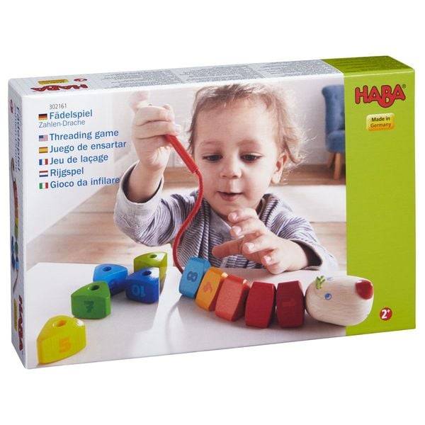 HABA - Fädelspiel Zahlen-Drache