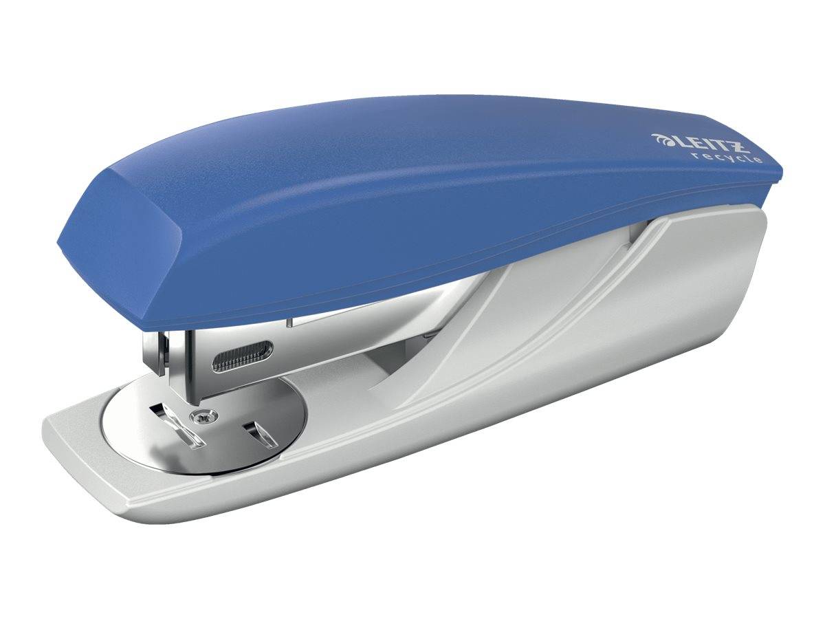 LEITZ Kleines Heftgerät NeXXt Recycle, blau