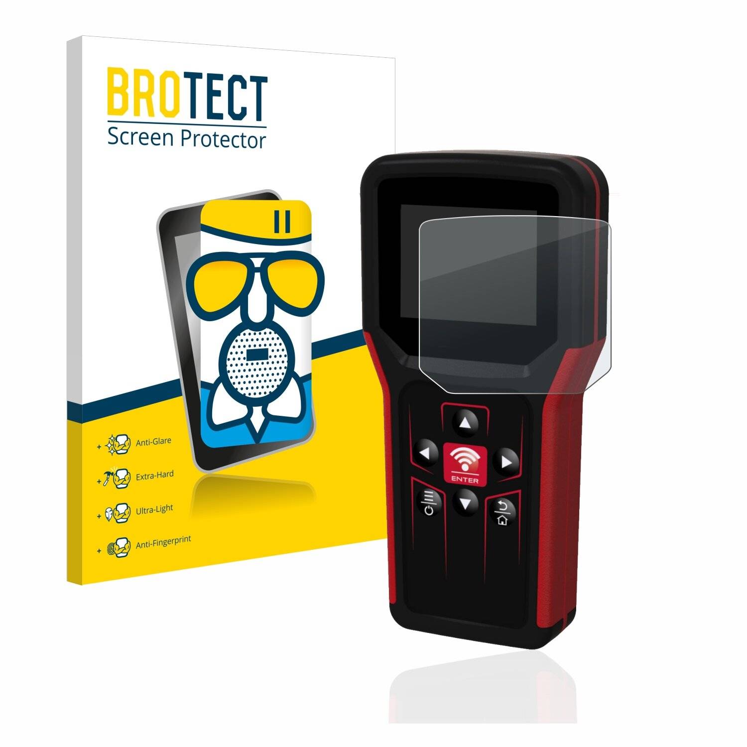 BROTECT AirGlass Matte Schutzglas Folie für Bartec TECH