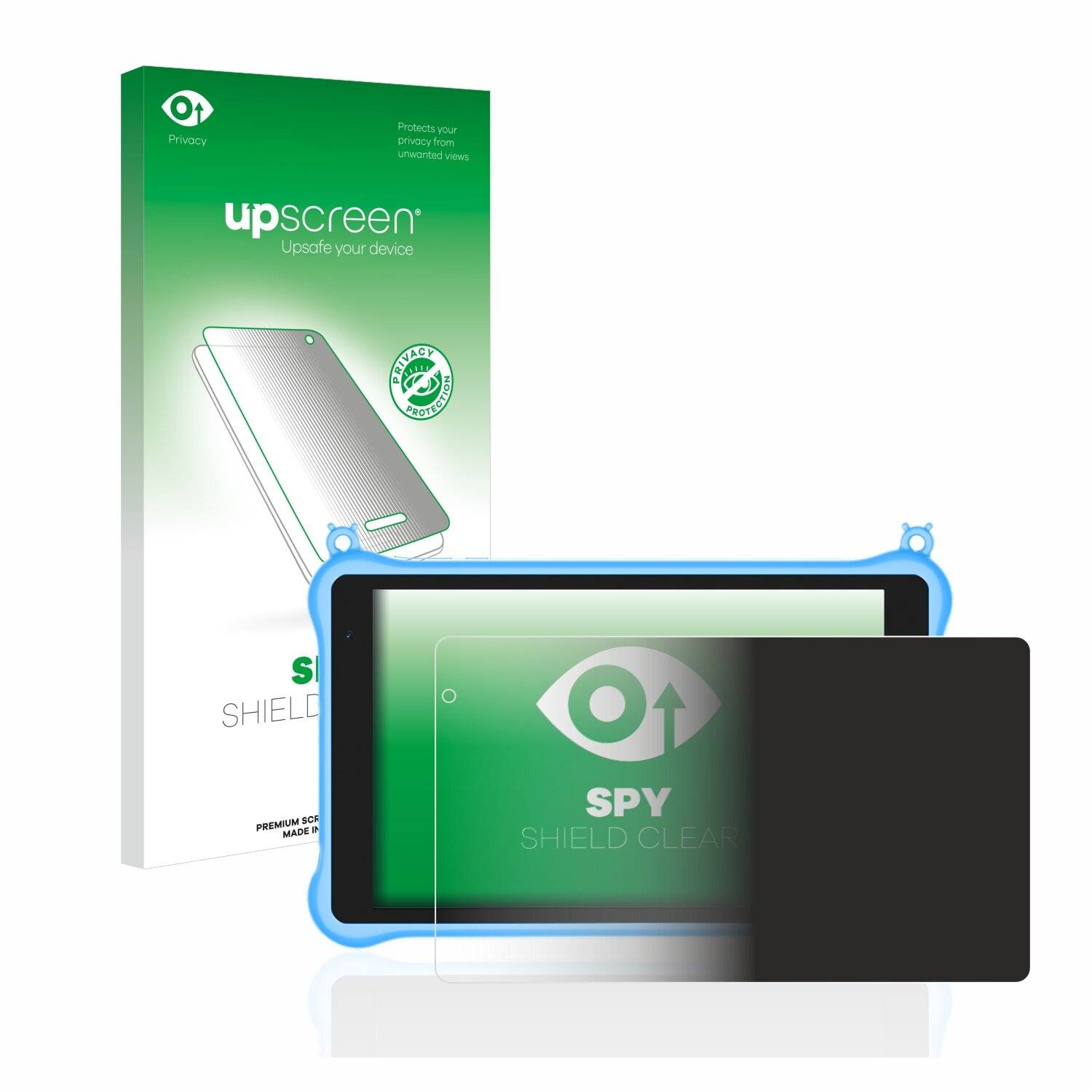 upscreen Spy Shield Clear Premium Blickschutzfolie für Blackview Tab 5