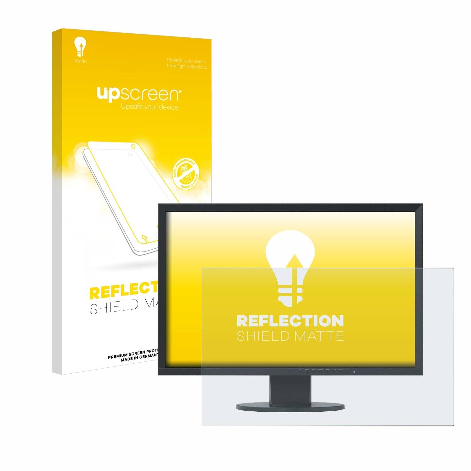 upscreen Reflection Shield Matte Premium Displayschutzfolie für Eizo Flexscan