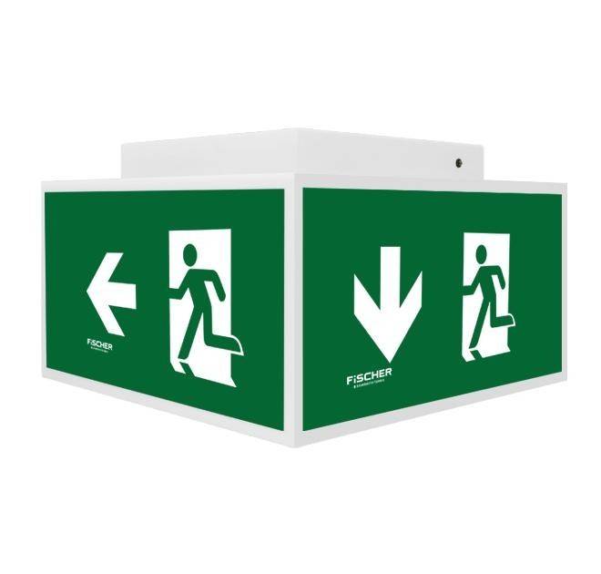 Fischer LED-Rettungszeichenleuchte W6D383SC