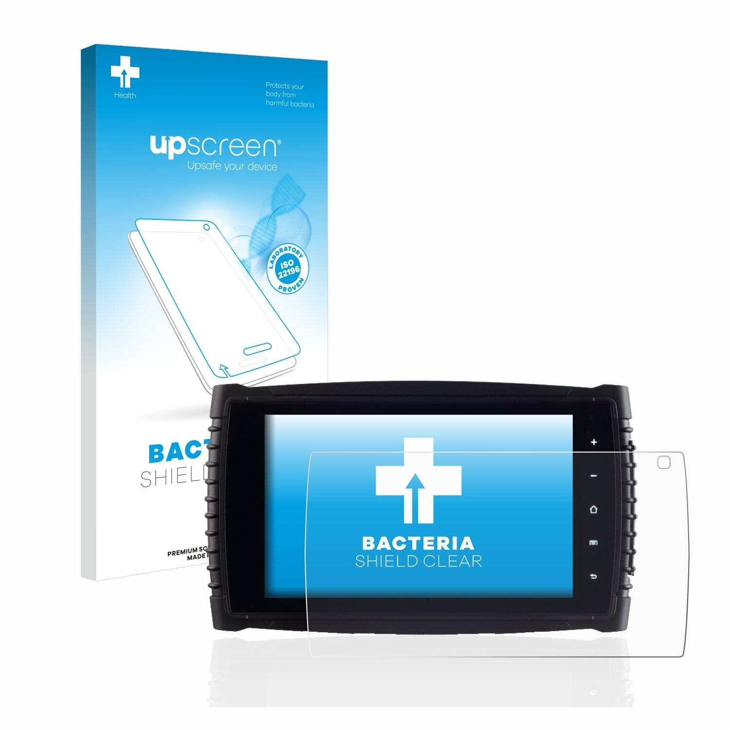 upscreen Bacteria Shield Clear Premium Antibakterielle Displayschutzfolie für Lardis