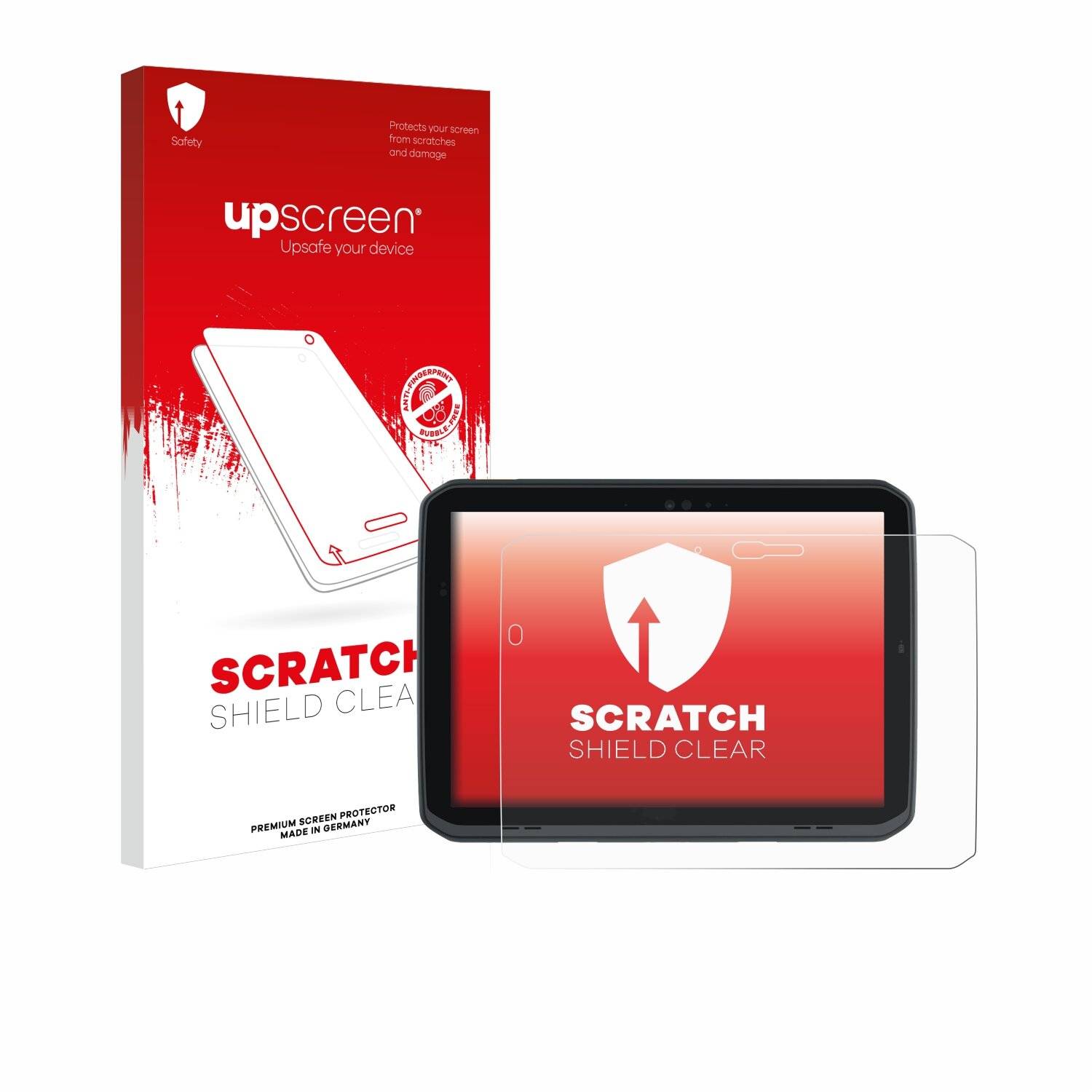 upscreen Scratch Shield Clear Premium Displayschutzfolie für Zebra