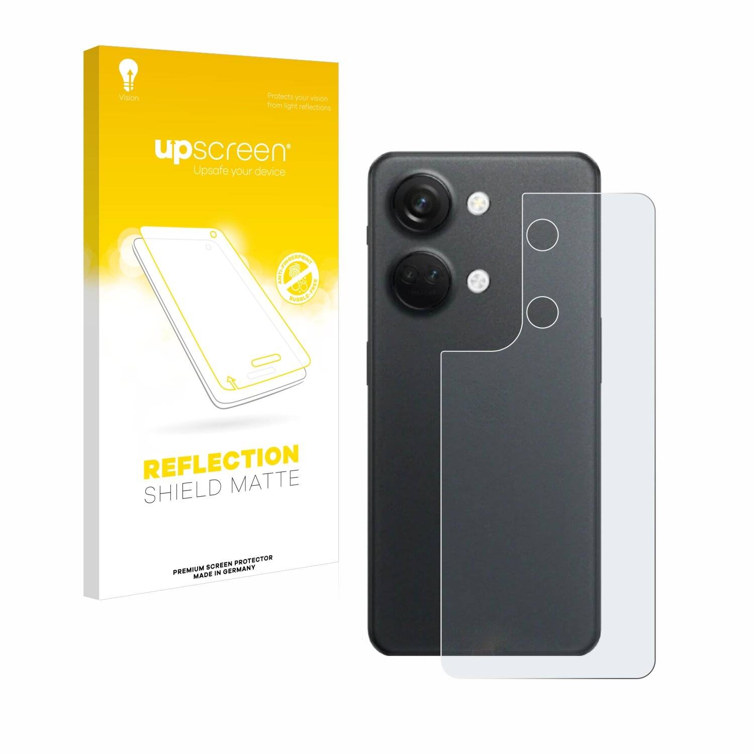 upscreen Reflection Shield Matte Premium Displayschutzfolie für OnePlus Nord 3 5G