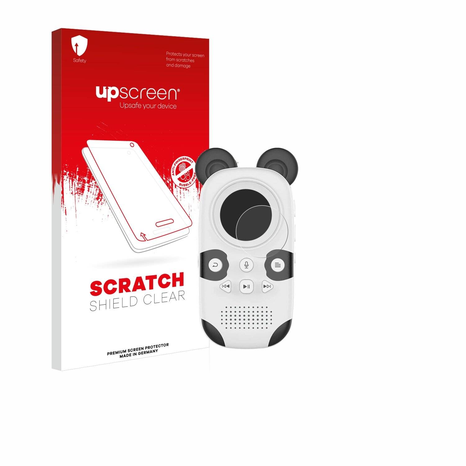 upscreen Scratch Shield Clear Premium Displayschutzfolie für Ruizu Cute Panda