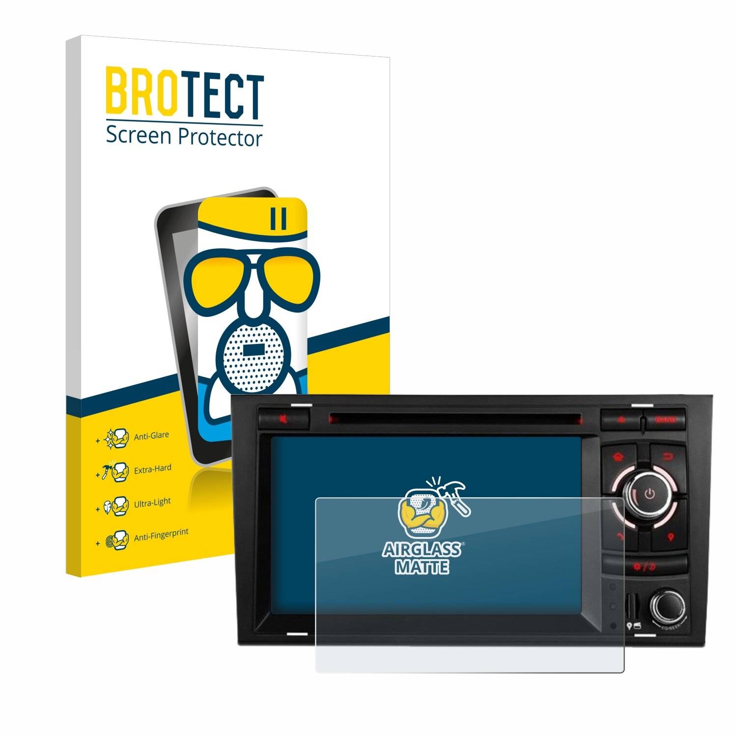 BROTECT AirGlass Matte Schutzglas Folie für XTrons