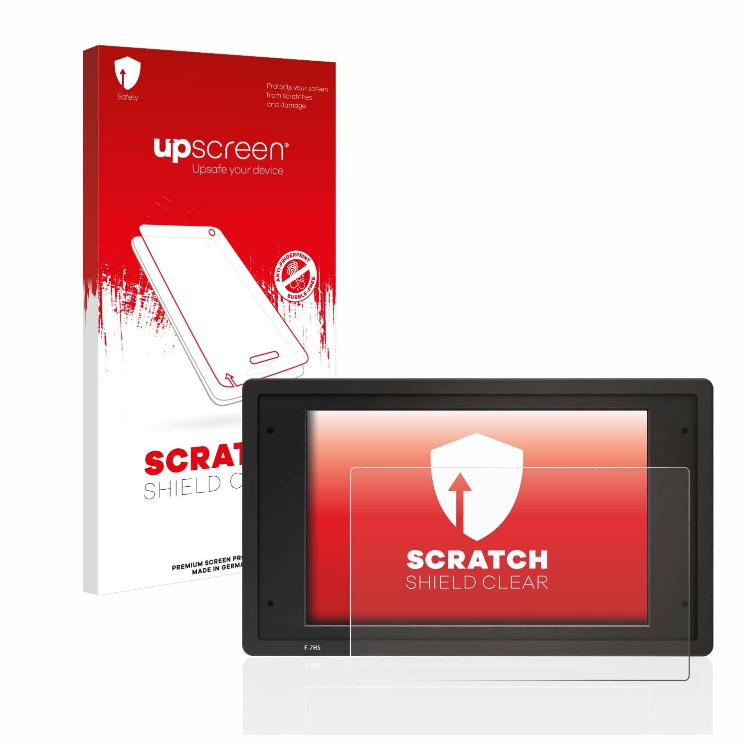 upscreen Scratch Shield Clear Premium Displayschutzfolie für TVlogic