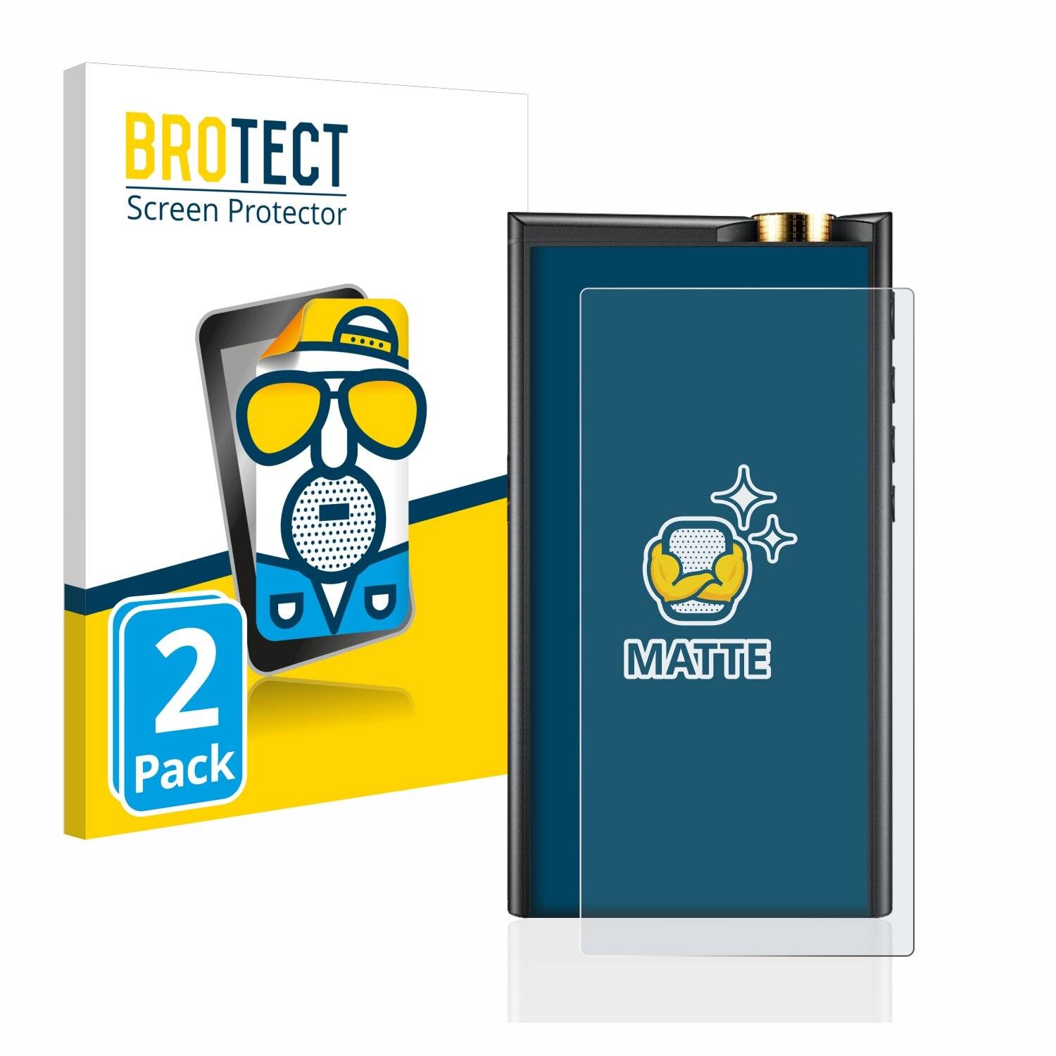 2x BROTECT Matte Displayschutzfolie für Cayin N7 - Entspiegelt,