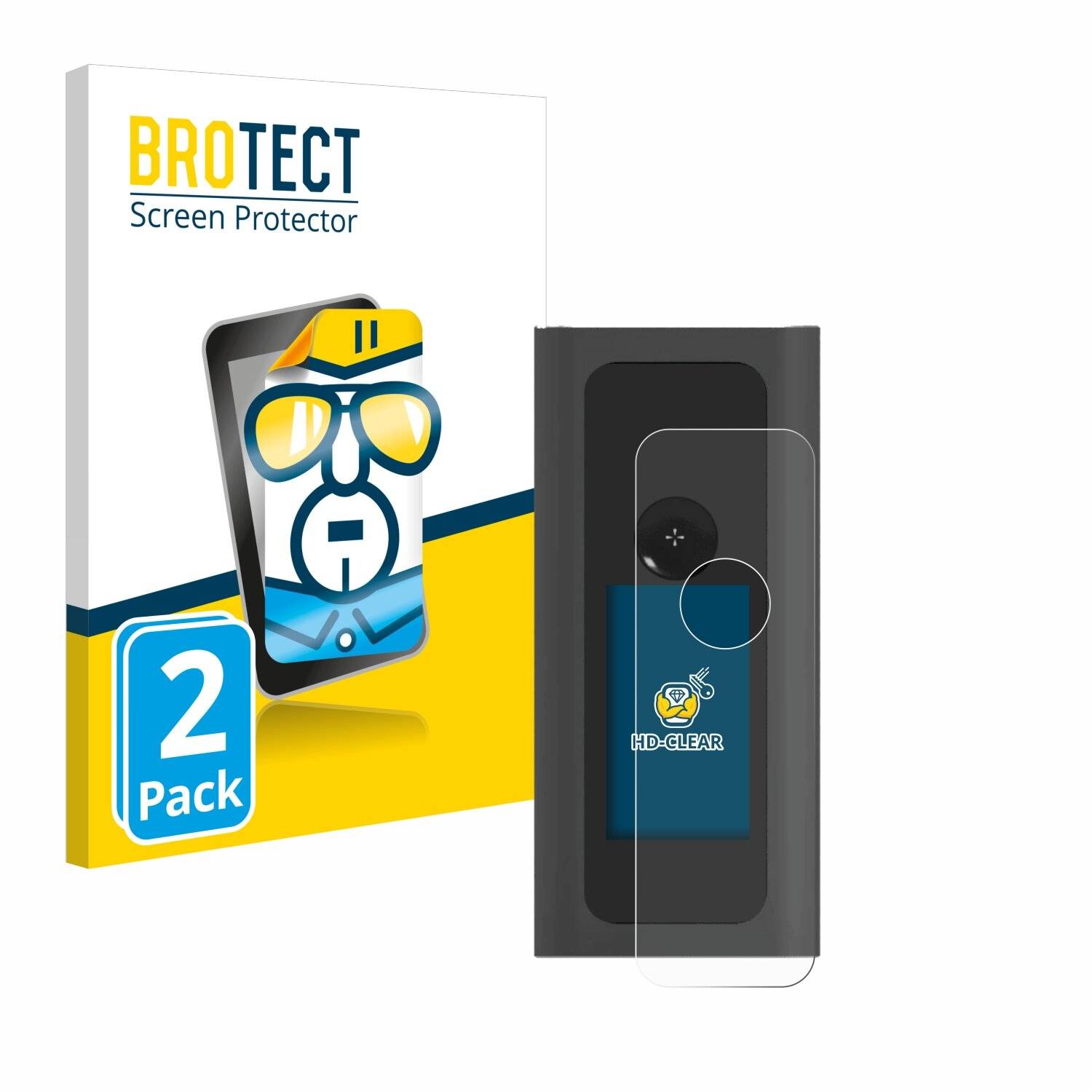 2x BROTECT HD-Clear Displayschutzfolie für Bold 2 Graphene