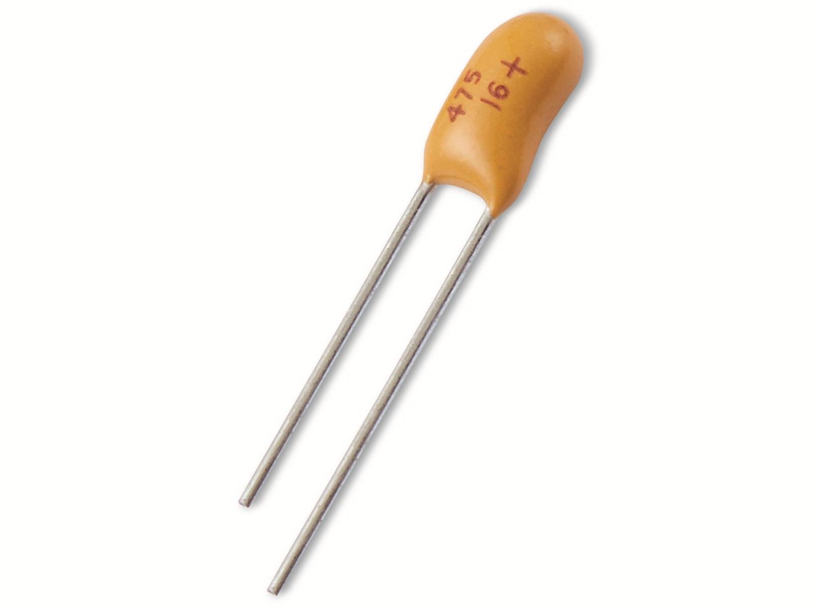 SUNTAN Tantal-Elko 10µF, 35V, radial, RM 2.54, TS19001V100MSB0A0R