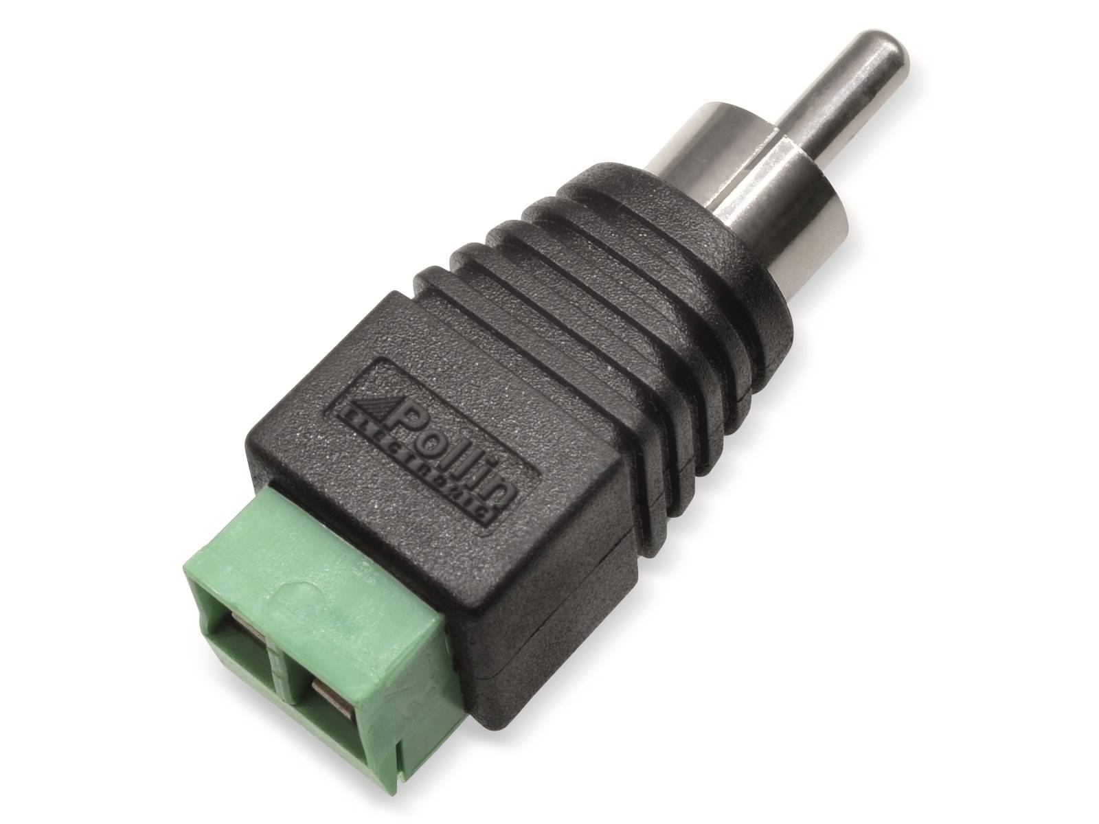 Steckverbinder, Cinch, Schraubanschluss, Stecker